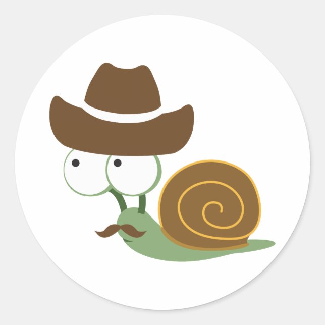 Adesivo Cowboy Snail (Frente)