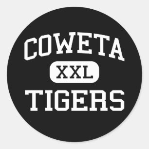 Adesivo Coweta - Tigres - Júnior - Coweta Oklahoma