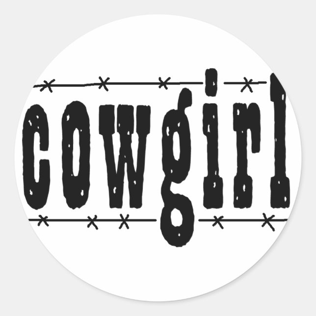 Adesivo Cowgirl (Frente)