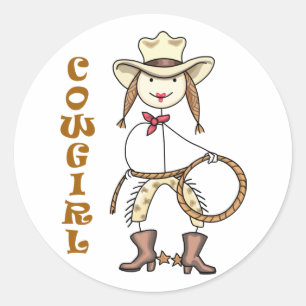 Adesivo Cowgirl