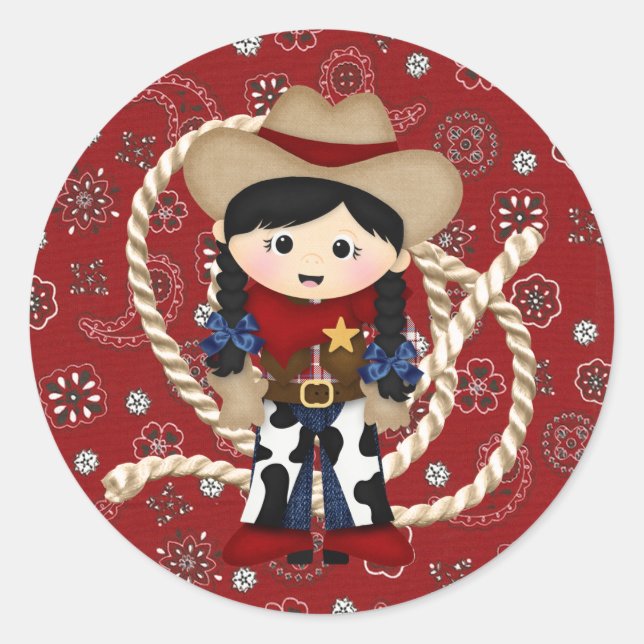 Adesivo Cowgirl (Frente)