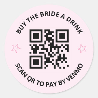 Adesivo Cowgirl Bachelorette QR/Venmo Sticker