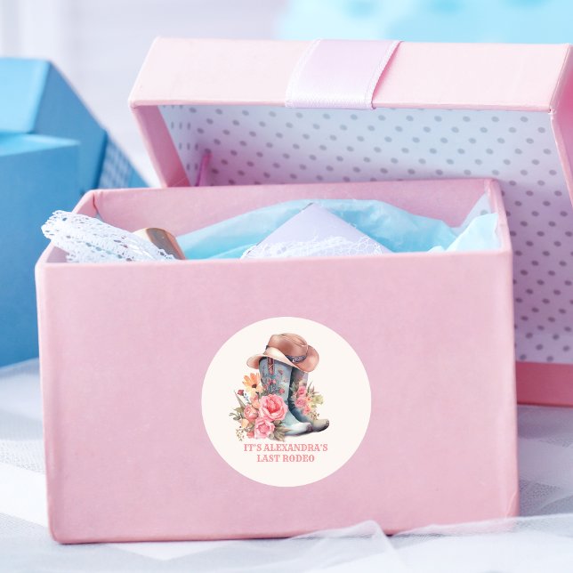 Adesivo Cowgirl Rosa Nashville Vamos Go Girls Bachelorette (Criador carregado)