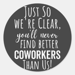 Adesivo Coworker Goodbye Deslocamento de Colaboradores