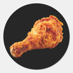 Adesivo Coxa de Frango Frito Roupa de Halloween Engraçada