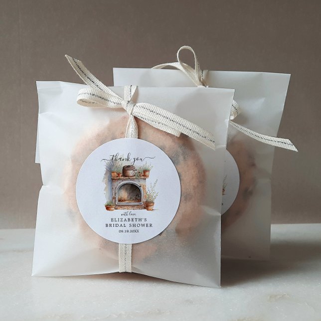 Adesivo Cozinha Country | Agradecimentos Chá de Noiva (Criador carregado)