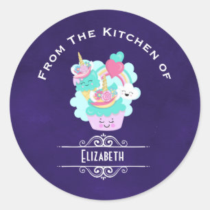 Adesivo Cozinha Cupcake e Sorvete feliz