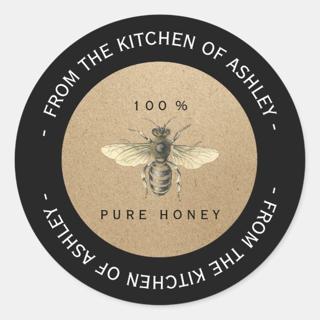 Adesivo Cozinha de Mel, Cozinha de Mel, com Circulação Per (Frente)