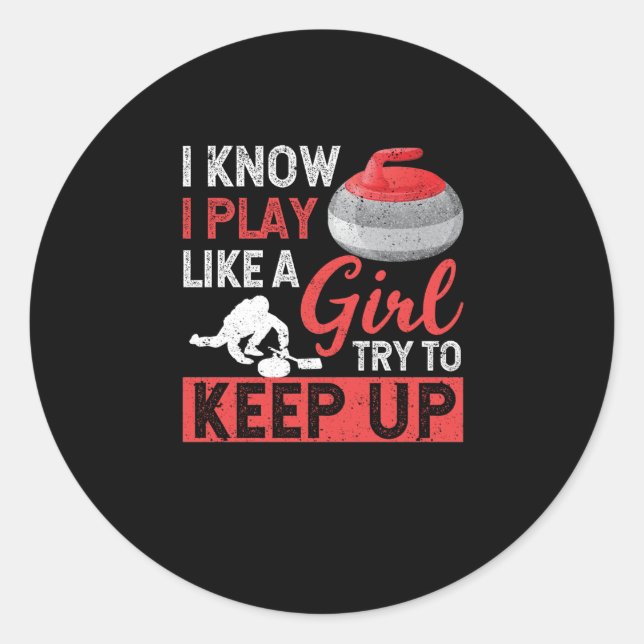 Adesivo Cozinhando o coalho dos esportes de inverno Eu sei (Frente)