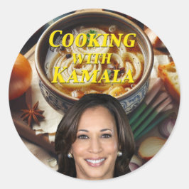 Adesivo Cozinhar Com Kamala