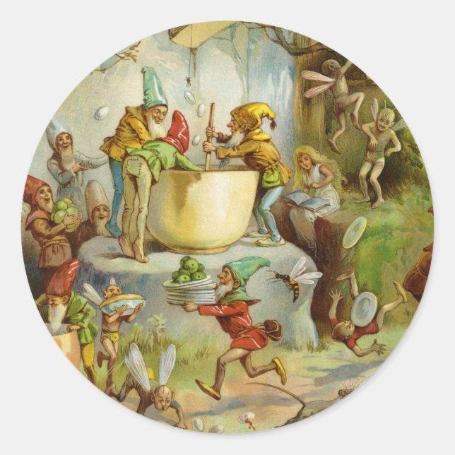 Adesivo Cozinhar Na Cozinha Gnome (Frente)