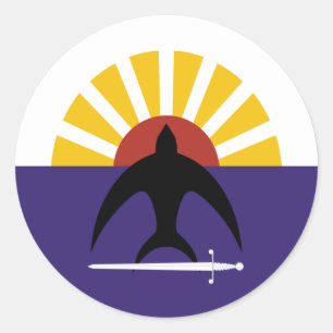 Adesivo Cozumel, bandeira de Quintana Roo, México, Méxic
