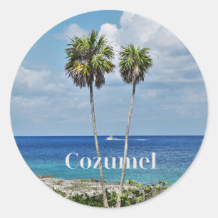 Adesivo Cozumel, ilha mexicana,