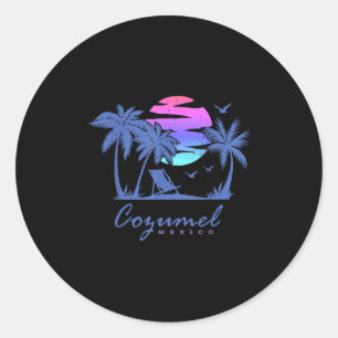 Adesivo Cozumel Mexico Beach Vacing Spring Break Honeymo