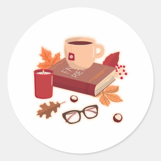 Adesivo Cozy Autumn Mood (Frente)