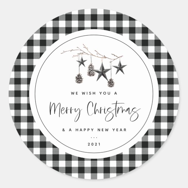 Adesivo Cozy Nature Christmas (Frente)