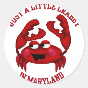 Adesivo Crabby em Maryland