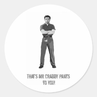 Adesivo Crabby Pants