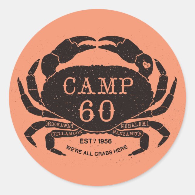 Adesivo Crabby Stickers (Frente)