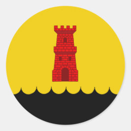 Adesivo Crachá Clássico de Manutenção da População em Água