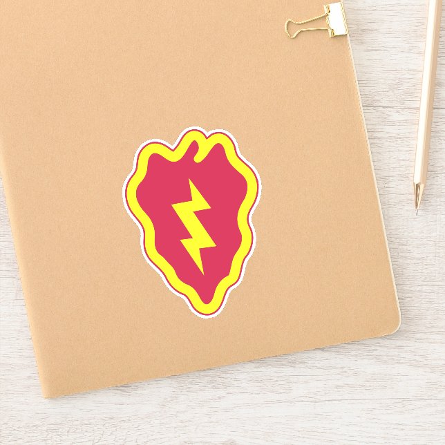 Adesivo Crachá da Divisão de Infantaria 25 (Notebook)