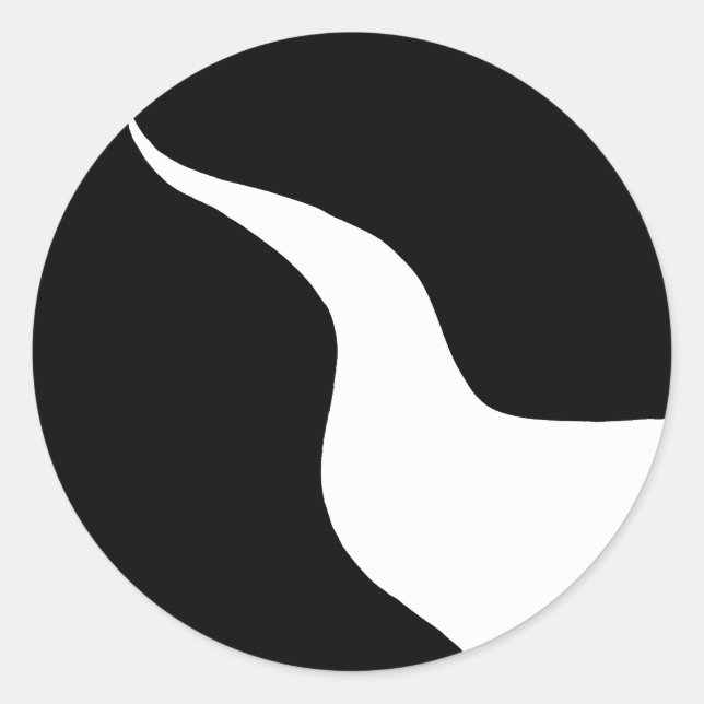 Adesivo Crachá da População do Rio Negro (Frente)