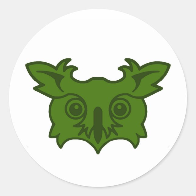 Adesivo Crachá da Populace de Owlsherst (Frente)