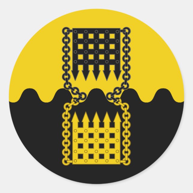 Adesivo Crachá de Schattentor Populace (Frente)