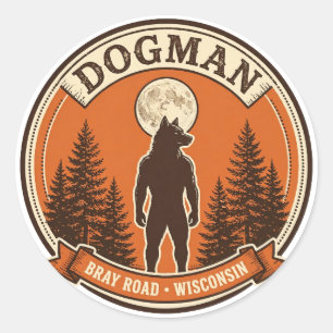 Adesivo Crachá do Dogman
