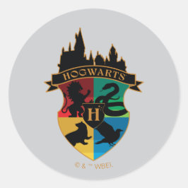 Adesivo Crachá do Orgulho de Crest House do Castelo HOGWAR