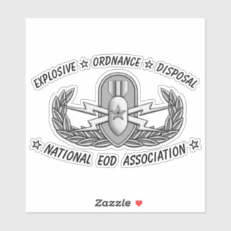 Adesivo Crachá EOD do Mais velho Vinil Sticker de Corte Pe