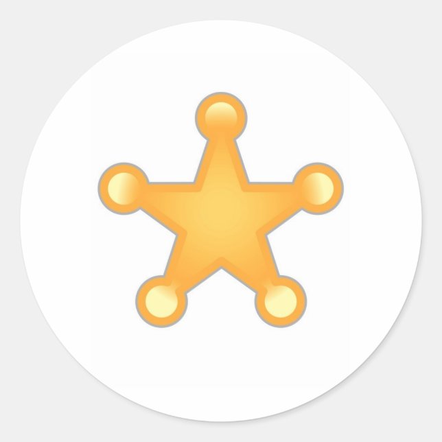 Adesivo Crachá Star (Frente)