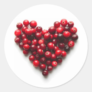 Adesivo Cranberry Heart