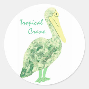Adesivo Crane Tropical-Ecru