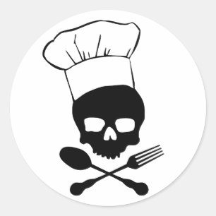 Adesivo Crânio & cozinheiro chefe dos Crossbones