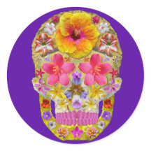 Crânio da Flor 4 - Tropical