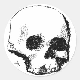 Adesivo crânio de espuma