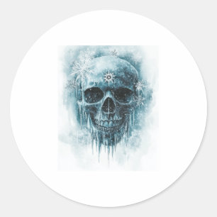 Adesivo Crânio de Frost de inverno