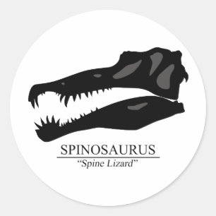 Adesivo Crânio de Spinosaurus