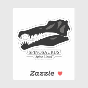 Adesivo Crânio de Spinossauro