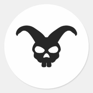 Adesivo Crânio do coelho de coelho