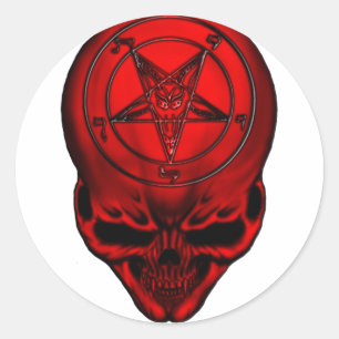 Adesivo crânio do penta