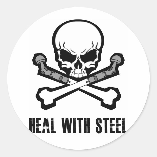 Adesivo Crânio e Crossbones (Frente)