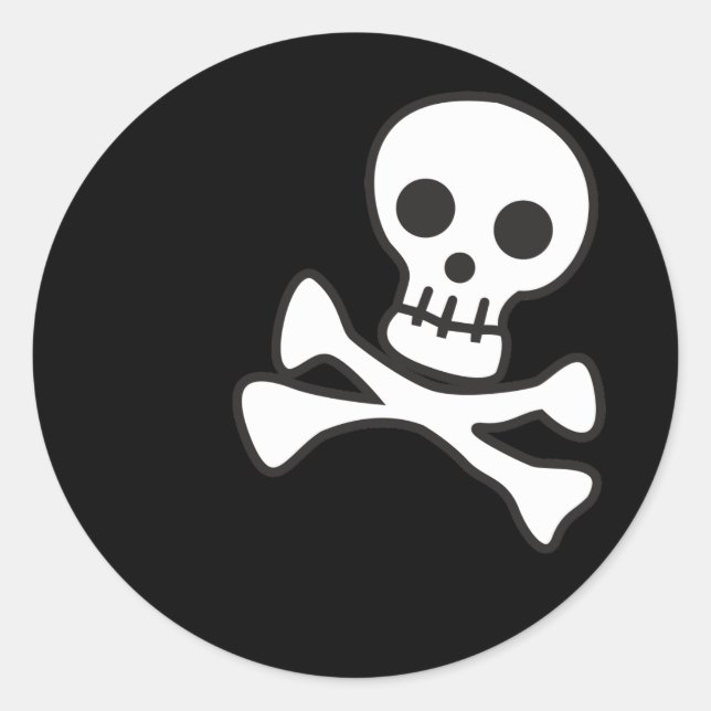 Adesivo Crânio Gelado (Frente)