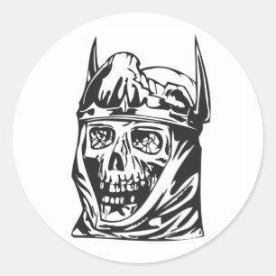 Adesivo Crânio humano 137