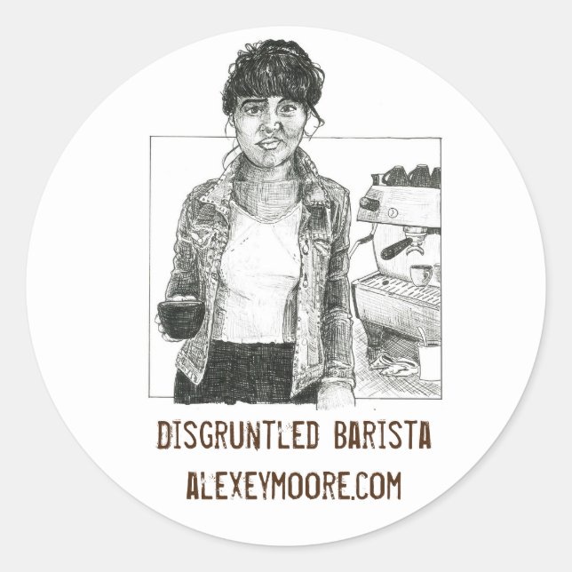 Adesivo Cranky Courtney Sticker (Frente)