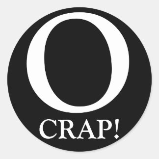 ADESIVO CRAP!