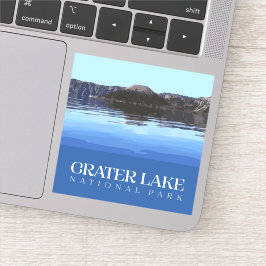 Adesivo Crater Lake Sticker, National Park Decal