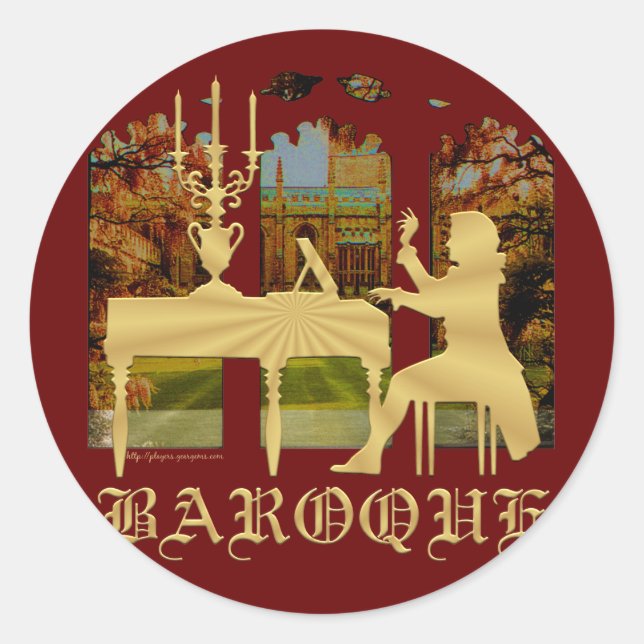 Adesivo Cravo barroco (Frente)