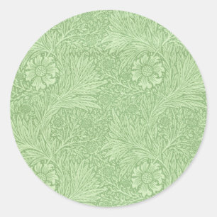 Adesivo Cravo-de-defunto de William Morris (verde)